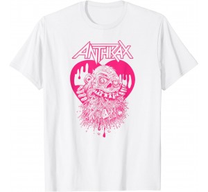 Puke Heart White T-Shirt